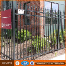 PVC Coated Modern Steel Picket Net Fence